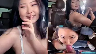 Msbreewc Chindo Cantik Sepong Dalam Mobil Hot poster